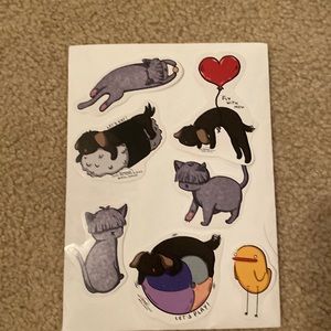Stationary Stickers